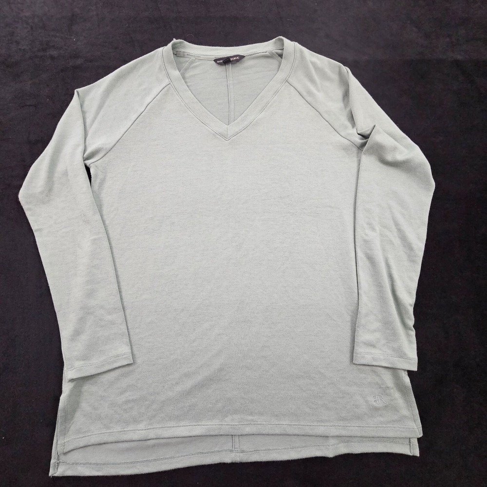 Banana Republic‎ Green Long Sleeve Lightweight Sweater Women's S